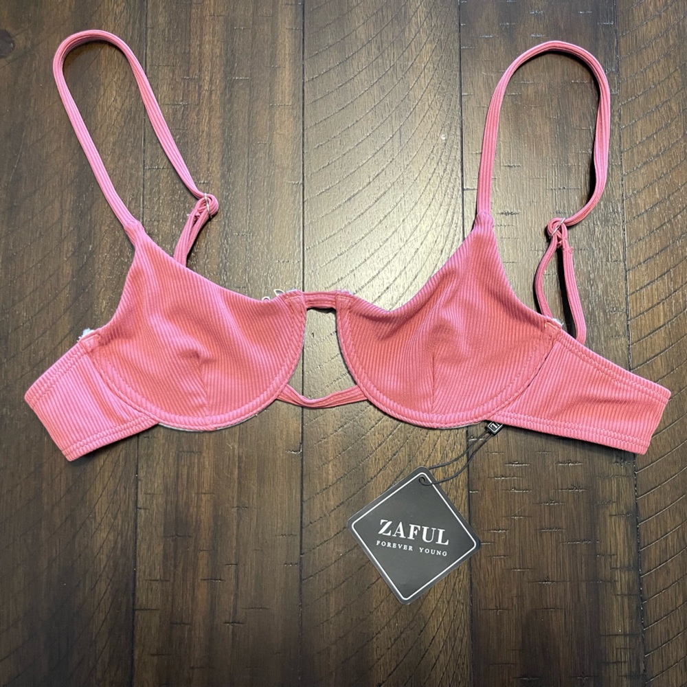 PINK SWIM TOP